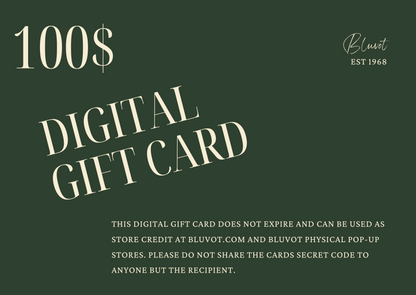 BLUVOT GIFT CARD