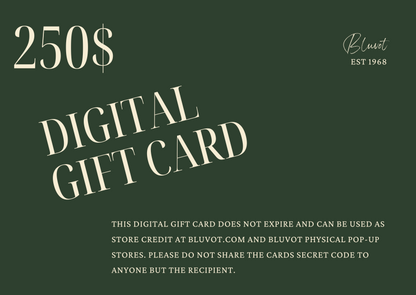 BLUVOT GIFT CARD