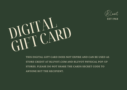 BLUVOT GIFT CARD